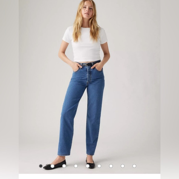 Denim - Levi’s women’s RIBCAGE STRAIGHT ANKLE PERFORMANCE COOL WOMEN'S JEANS size 27